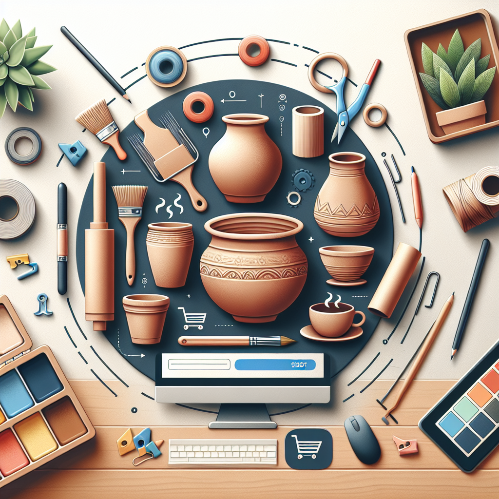 Töpferbedarf-Shopping-Tools