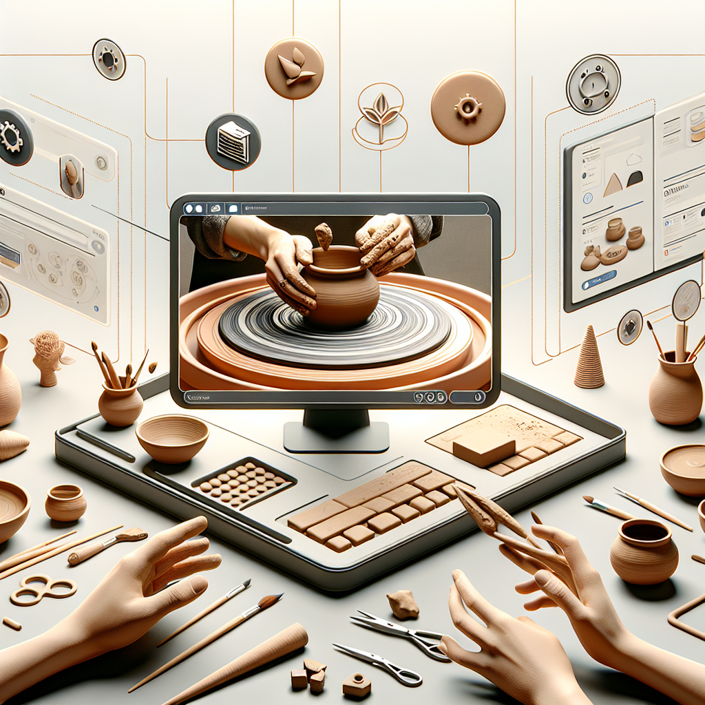 Virtuelle Töpferwerkstätten