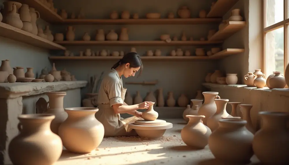 Hinter den Kulissen: Wer sind diejenigen die Keramik Vasen herstellen?