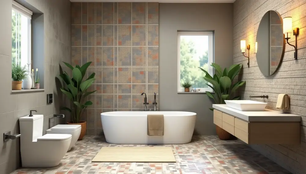 Keramik yang cocok untuk kamar mandi: Tipps zur Auswahl der perfekten Badezimmerfliesen