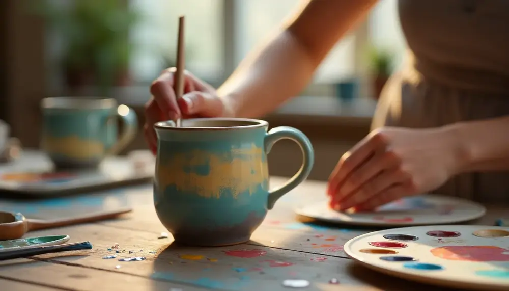 Schritt-für-Schritt-Anleitung: Keramik Tasse bemalen leicht gemacht